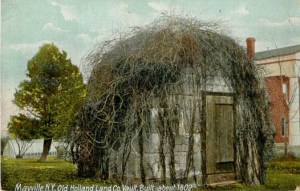 Holland Land Company Vault postcard, Mayville NY