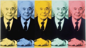 Andy Warhol Portrait of Seymour Knox II