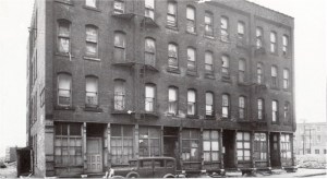 A typical tenement in Dante Place - 42 Fly Street
