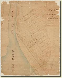 Map of Village of Black Rock, 1816 Source:  New York State Archives