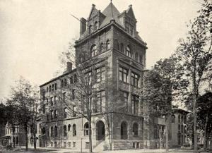 Union Building on Niagara Square c. 1890. Source: WNY Heritage