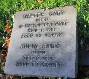 Walter and Julia Grave