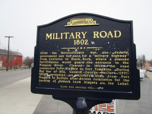Military Road Marker