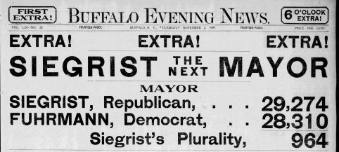 Siegrist the Next Mayor