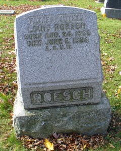 roesch louis grave