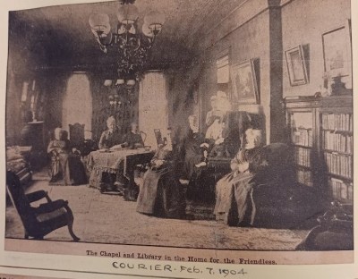 chapel and library home for the friendless