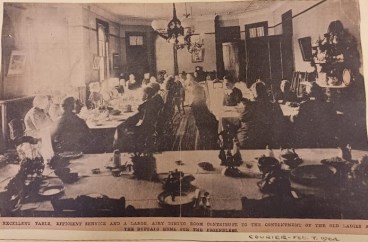 dining room at home for the friendless courier express