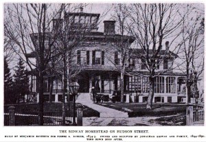 sidway mansion from picture book of earlier buffalo